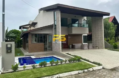 Casa de condomínio com 5 quartos à venda, condomínio águas da serra haras e golfe - bananeiras