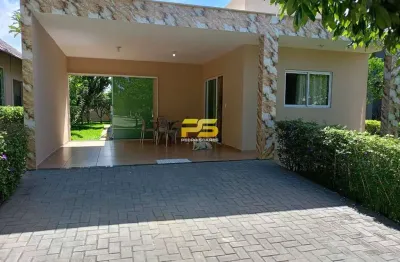 Linda casa mobiliada em condomínio de luxo em bananeiras-pb