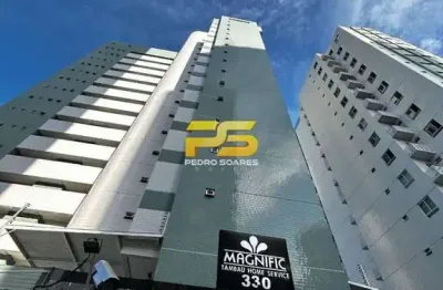 Flat com 1 quarto à venda na Rua Sidney Clemente Dore, Tambaú, João Pessoa