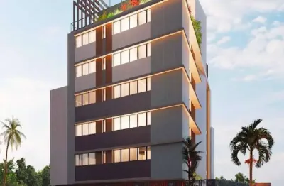 Flat/loft/estúdio com 1 quarto, cabo branco - joão pessoa