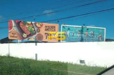 Área de 60 x 215 para locação - cabedelo - preço do aluguel r$ 120.000
