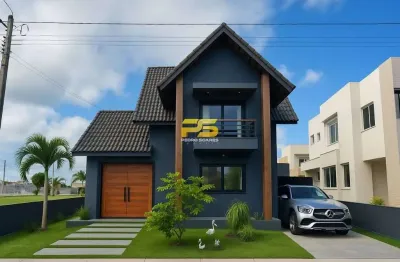 Casa de alto padrão no cond águas da serra haras e golf à venda em bananeira-pb