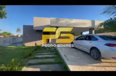 Casa de alto padrão à venda – condomínio chácara de carapibus | conde-pb