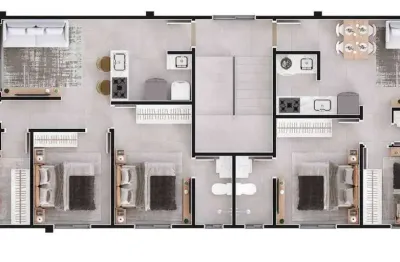 Apartamento com 2 quartos à venda, ernesto geisel - joão pessoa