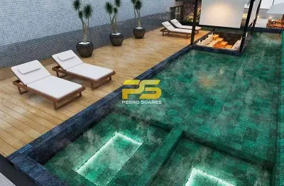 Apartamento com 2 quartos à venda, cabo branco - joão pessoa