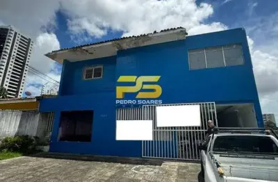 Casa comercial com 20 salas para alugar no Estados, João Pessoa 