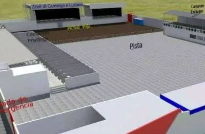 Casa de show 7 mil metros² por 1.200.000,00 milhões em patos