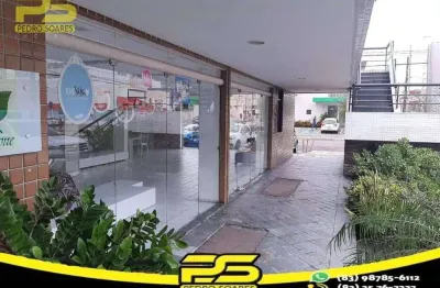 Sala para alugar, 80 m² por r$ 5.500,00/mês - manaíra - joão pessoa/pb