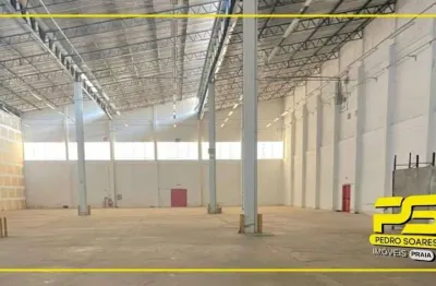 Galpão para alugar, 2400 m² por r$ 36.000/mês - distrito industrial - joão pessoa/pb