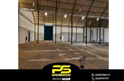 Galpão para alugar, 6000 m² por r$ 60.000/mês - distrito industrial - joão pessoa/pb