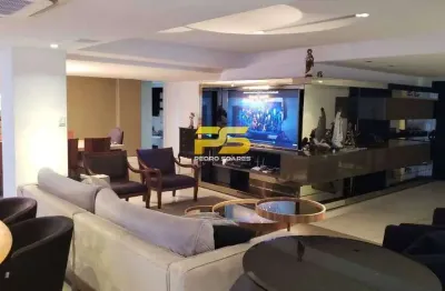 (apartamento mobiliado) 4 quartos para locação, brisamar - joão pessoa