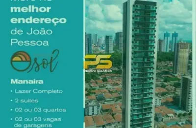 Apartamento com 3 quartos à venda na Rua Silvino Chaves, 861, Manaíra, João Pessoa