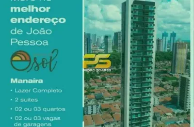 Apartamento com 3 quartos à venda na Rua Silvino Chaves, 861, Manaíra, João Pessoa
