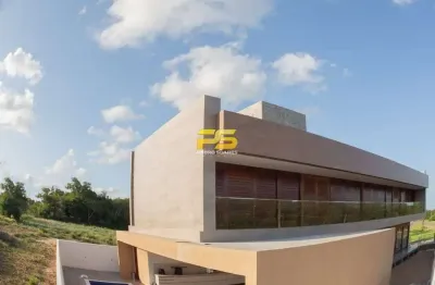 Casa para locação no condomínio alphaville paraiba  mobiliada