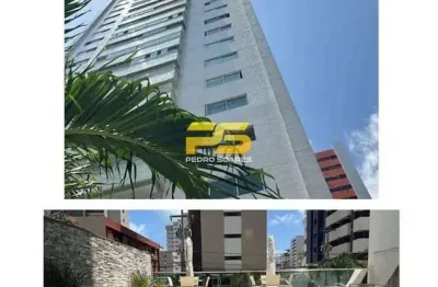 Apartamento com 4 quartos à venda na Avenida Silvino Lopes, 255, Tambaú, João Pessoa