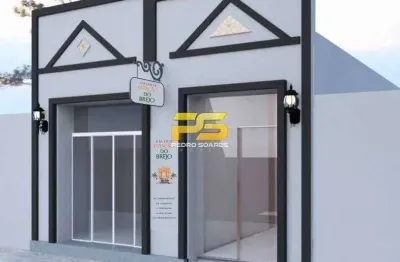 Loja 01 para locação, valor r$ 1.300,00/mês - centro, bananeiras - pb
