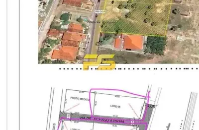 Terreno à venda na Rua Otávio M. Falcão, s/n, Balneario, Lucena