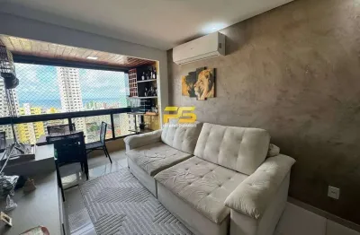 Apartamento com vista mar a venda no manaíra em joão pessoa - pb