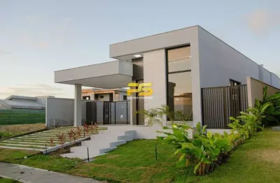 Casa alto padrão a venda no condomínio alphaville paraiba em bayeux