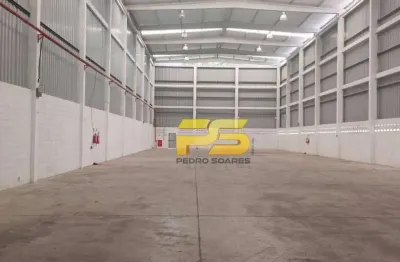 Galpão para alugar, 830 m² por r$ 20.750/mês - distrito industrial - joão pessoa/pb