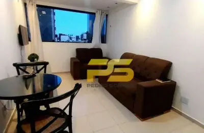 Apartamento com 1 dormitório para alugar, 50 m² por r$ 2.500/mês - bessa - joão pessoa/pb