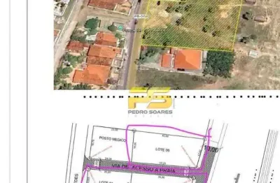 Terreno à venda na Rua Antônio Falcão, Praia de Camaçari, Lucena