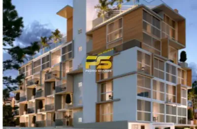 Flat à venda na Avenida Cabo Branco, Cabo Branco, João Pessoa