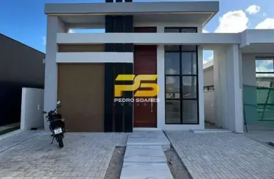 Casa em condomínio fechado com 3 quartos à venda na Rodovia BR-230, Muçumagro, João Pessoa