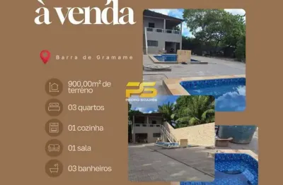 Chácara / sítio com 3 quartos à venda na Rua Francisca Edite Fernandes Moreira, S/N, Barra de Gramame, João Pessoa