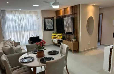 Apartamento para venda com área 77,69m² | Bessa João Pessoa - PB