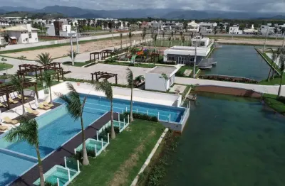 Vende terreno de esquina no condominio acqua clube - lotes na grande florianopolis