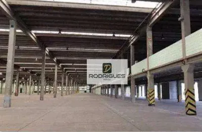 Galpão para alugar, 19000 m² por r$ 500.000,00/mês - jardim utinga - santo andré/sp