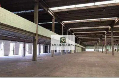 Galpão para alugar, 19000 m² por r$ 500.000,00/mês - jardim utinga - santo andré/sp