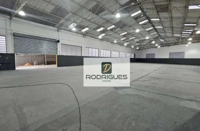 Galpão para alugar, 1700 m² por r$ 35.000,00/mês - serraria - diadema/sp