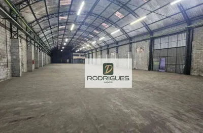 Galpão para alugar, 2740 m² por r$ 45.000/mês - casa grande - diadema/sp