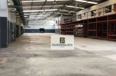 Galpão para alugar, 2116 m² por r$ 50.000,00/mês - parque mamede - diadema/sp