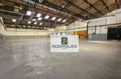Galpão para alugar, 2270 m² por r$ 45.000,00/mês - jardim ruyce - diadema/sp