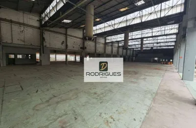 Galpão para alugar, 5000 m² por r$ 150.000,00/mês - piraporinha - diadema/sp