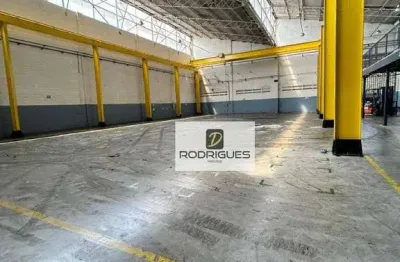 Galpão para alugar, 1158 m² por r$ 46.311,00/mês - assunção - são bernardo do campo/sp