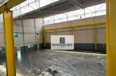 Galpão para alugar, 1158 m² por r$ 46.311,00/mês - assunção - são bernardo do campo/sp