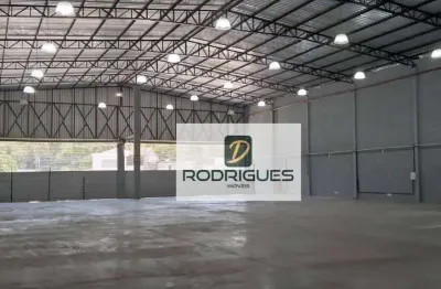 Galpão para alugar, 1800 m² por r$ 39.435,28/mês - jardim jamaica - santo andré/sp