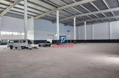 Galpão para alugar, 2030 m² por r$ 65.000,00/mês - jardim ruyce - diadema/sp