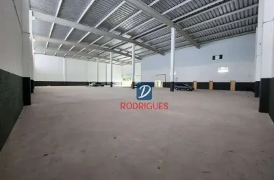 Galpão para alugar, 2030 m² por r$ 65.000,00/mês - jardim ruyce - diadema/sp