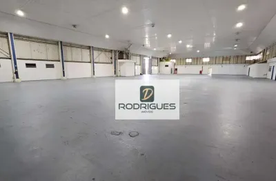 Galpão para alugar, 4626 m² por r$ 85.000/mês - demarchi - são bernardo do campo/sp
