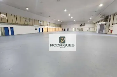 Galpão para alugar, 4626 m² por r$ 85.000/mês - demarchi - são bernardo do campo/sp