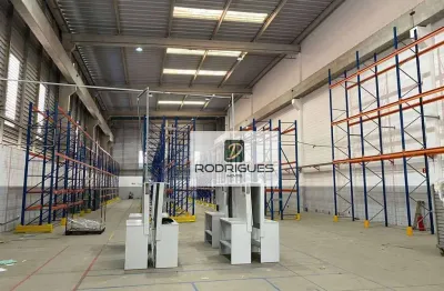 Galpão para alugar, 1300 m² por r$ 40.000,00/mês - parque são vicente - mauá/sp