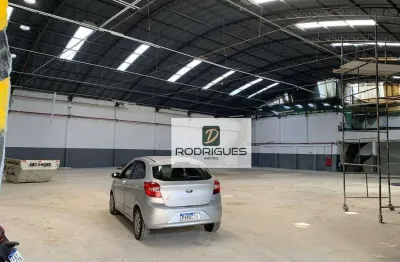 Galpão para alugar, 2200 m² por r$ 49.000,00/mês - parque real - diadema/sp