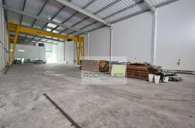Galpão para alugar, 1544 m² por r$ 40.503,00/mês - planalto - são bernardo do campo/sp
