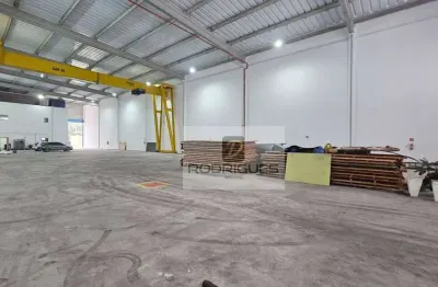Galpão para alugar, 1537 m² por r$ 44.000,00/mês - planalto - são bernardo do campo/sp