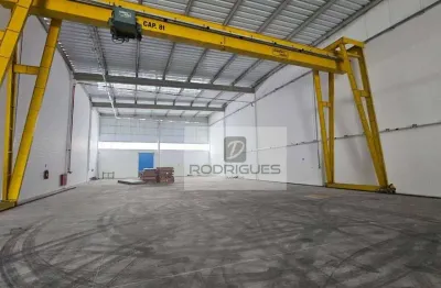 Galpão para alugar, 1639 m² por r$ 44.253,00/mês - planalto - são bernardo do campo/sp